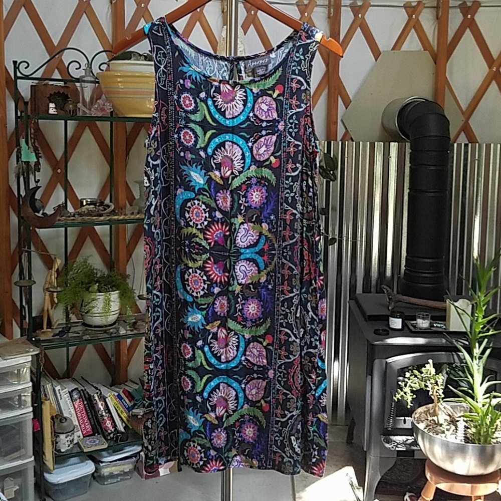 Apropos shift dress.
